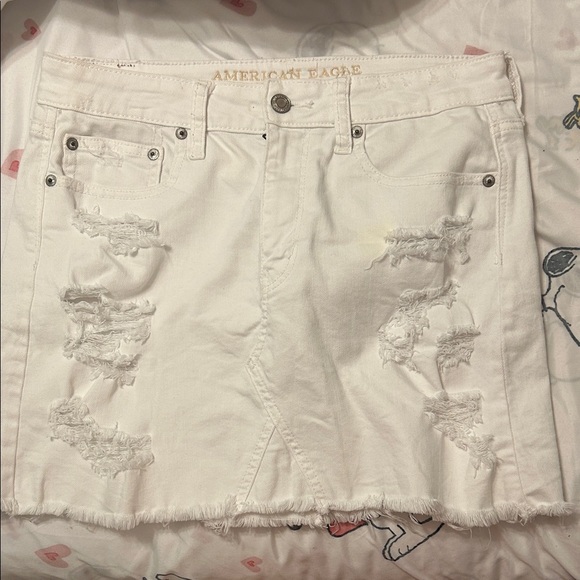 American Eagle Outfitters Dresses & Skirts - American Eagle White Denim Skirt
